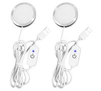 Medrialife 2 pièces 5V Kit de lampe LED pour imprimante 3D, pour imprimante 3D, compatible avec Bambu Lab A1, A1 mini, P1S, P1P, X1C, X1E, H2D, montage facile, intensité réglable en continu