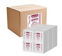 Medrull - Comprimés stériles 10 x 10 cm, non adhésifs, extra absorbants, 8 couches, emballés dans 20 sachets de papier de 5 pièces 12 boîtes (1200 pièces).