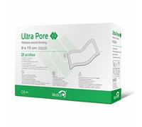 Medrull Steriler Wundverband - Sterile Wundpflaster - Starke Klebekraft - Schützt bei Schnittwunden & Kratzern - Einzeln verpackt 9 x 15 cm 25 Stück