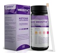 MEDSTIX 100 Bandelettes Test Cétose - Mesure des Cétones Urinaires - Pour Régime Cétogène & Perte de Poids - Bandelette Urinaire Keto Cétone - Résultats Rapides - Suivi Diète Céto & Low Carb
