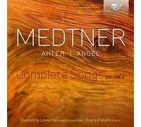 Ekaterina Levental – Medtner : Angel – Chansons complètes Vol. 3 – CD – Edel