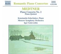 N. Medtner – Concerto pour piano N°2 / Quintette avec piano – CD – NAXOS