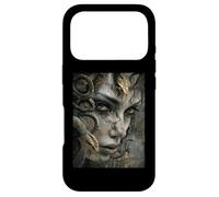 Medusa Greek Mythology Occult Scary Dark Grunge Art Coque pour iPhone 17 Pro