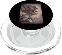 Medusa Greek Mythology Occult Scary Dark Grunge Art PopSockets PopGrip pour MagSafe