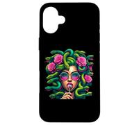 Medusa Hippie Psychedelic Snakes Greek Mythology Coque pour iPhone 16 Plus