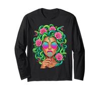 Medusa Lollipop Greek Mythology Goddess Roses Manche Longue