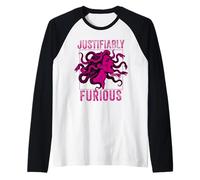 Medusa, militante féministe pour Les Droits des Femmes, à Juste Titre, furieuse Manche Raglan