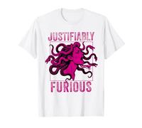 Medusa, militante féministe pour les droits des femmes, à juste titre, furieuse T-Shirt