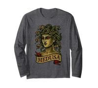 Medusa Mythologie Grecque Tatouage Art Gorgone Manche Longue