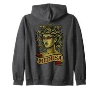 Medusa Mythologie Grecque Tatouage Art Gorgone Sweat à Capuche