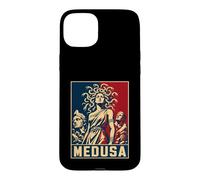 Medusa Mythology Affiche icône féministe de Méduse Coque pour iPhone 15 Plus