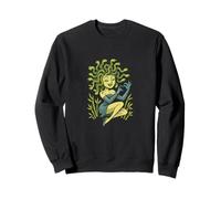 Medusa Pinup Gorgon Design Mythe rétro avec Touche ludique Sweatshirt