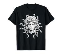 Medusa Retro Vintage Classique Alternative Rock Metal Gothique T-Shirt