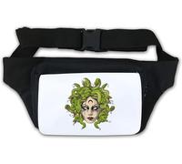 Medusa Sac banane Motif monstre grecque antique Blanc