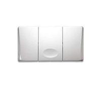 Medusa Valsir Vs0804001 Plaque d'échappement blanche pour réservoir encastrable
