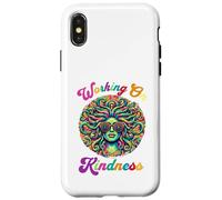 Medusa Working on Kindness Pun Sunglasses Greek Mythology Coque pour iPhone X/XS
