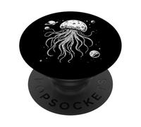 Méduse céleste Espace Océan Cosmos Art PopSockets PopGrip Adhésif