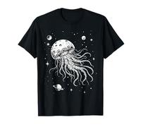 Méduse céleste Espace Océan Cosmos Art T-Shirt