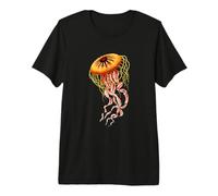 Méduse Ernst Haeckel T-Shirt Haut de Gamme