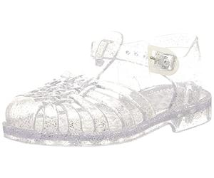 Méduse Fille, basses, SANDAL, sandales en plastique Argent, 26 EU