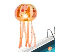 Méduse Flottante, décoration de Piscine, Boule Lumineuse LED de 40 cm avec Design, décoration, Accessoire de fête avec Lueur colorée, Accessoire d'étang pour s'amuser et l'atmosphère