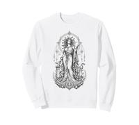 Méduse Grec Gorgone Serpent Cheveux Mythologie Ancienne Art Sweatshirt