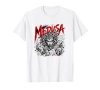 Méduse Grecque Antique Gorgone Mythe Dark Horror T-Shirt