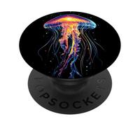 Méduse Jellyfish Méduse de Feu Guêpe de Mer Medusa Méduse PopSockets PopGrip Adhésif