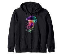 Méduse Lumineuse Sweat à Capuche