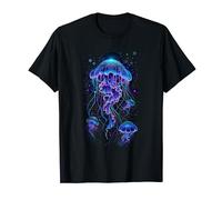 Méduse Medusa Jellies Blue Marine Sea Ocean Diver Surfer T-Shirt