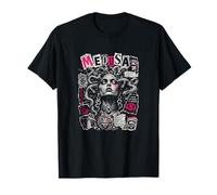 Méduse, Mythe Grec, gorgone Noire, Reine Serpent T-Shirt