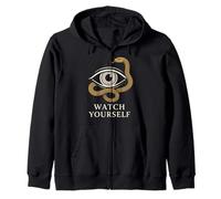 Méduse Mythologie féministe Medusa Minimal Dark Féminin Sweat à Capuche