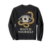 Méduse Mythologie féministe Medusa Minimal Dark Féminin Sweatshirt