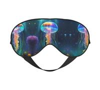 Méduse Océan Sommeil Eye Mas Mise à Jour Design Bloque la Lumière Nuit Eye Blinder Hommes Femmes Travail Voyage