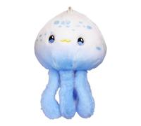 Méduse Peluche - Créature océanique Doux Tactique, Marine Décor Tendre Fantaisie | Cadeau Confortable pour Maison Chambre Apprentissage Introduction Concepts 'écosystème MaVéhicule Voyage