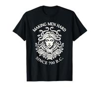 Méduse Rend Les Hommes durs Depuis 700 Avant JC : Regard féminin Grec drôle T-Shirt