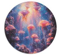 Méduses 1000 Piece Jigsaw Puzzle for Adults Challenging Game Stress Relief Puzzle Exercise The Memory of The Brain for Adults and Kids, Age 12 Years Up 1000pcs (67.5x67.5cm)