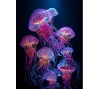 MéDuses 5D DIY Diamond Painting Kit Complet pour Adultes et Enfants, 40x50cm, Broderie Diamant Plein Rond, Strass Point de Croix pour, Art Artisanat Décoration Murale Maison, Cadeau Originale E-808