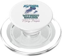 Méduses survivent sans Cerveau océan Sarcastique PopSockets PopGrip pour MagSafe