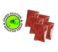 Méduze - Fluorescéine poudre colorante en lot 5 x 5 g