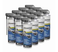 Méduze - Lot 12 x dégrippant universel 6 fonctions 400mL - Haute performance - Déblocage et lubrification - Antifriction - Professionnel