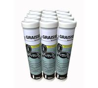 Méduze - Lot 12 x graisse marine universelle 400 g - Au lithium/calcium - Extrême pression - Grade 2 - Professionnelle