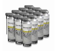 Méduze - Lot 12 x huile de coupe universelle 400mL - Multi usinages - Insoluble à l’eau - Professionnelle