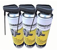 Méduze - Lot 3 x lubrifiant sec au PTFE 500mL - Propre et non gras - Anti-friction - Longue durée - Polyvalent - Professionnel