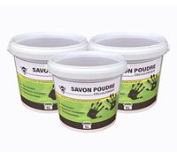 Méduze - Lot 3 x poudre cellulosique pour le lavage des mains en atelier 5L - Polyvalent - Professionnel