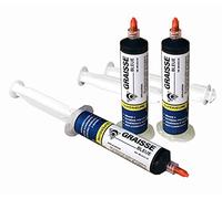 Méduze - Lot 3 x seringue de graisse bleue supérieure 25 g - Au lithium/calcium - Extrême pression - Grade 2 - Professionnelle