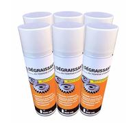 Méduze - Lot 6 x dégraissant au terpène d’orange 500mL - Mousse compacte - Multisupports - Évaporation lente - Non agressif
