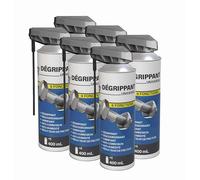 Méduze - Lot 6 x dégrippant universel 6 fonctions 400mL - Haute performance - Déblocage et lubrification - Antifriction - Professionnel