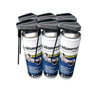 Méduze - Lot 6 x dégrippant universel 6 fonctions 400mL - Haute performance - Déblocage et lubrification - Antifriction - Professionnel