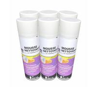Méduze - Lot 6 x mousse nettoyante au terpène d’orange 500mL - Polyvalente - Compacte - Multisurfaces - Évaporation lente - Non agressive
